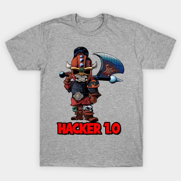 Chaos Warrior Chibi Style T-Shirt by Aillen Artworks